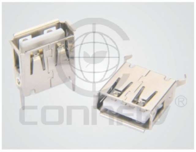 CONNECTOR USB A V/T TYPE 180C - DS1095-10-WNB0