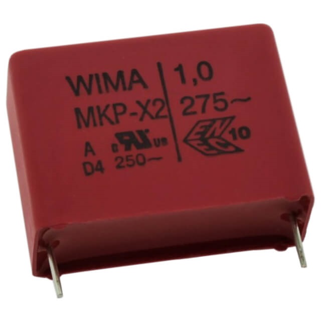 CAP.POL.1uF 275VAC 27.5MM X2 MKP WIMA - MKX21W41006D00K