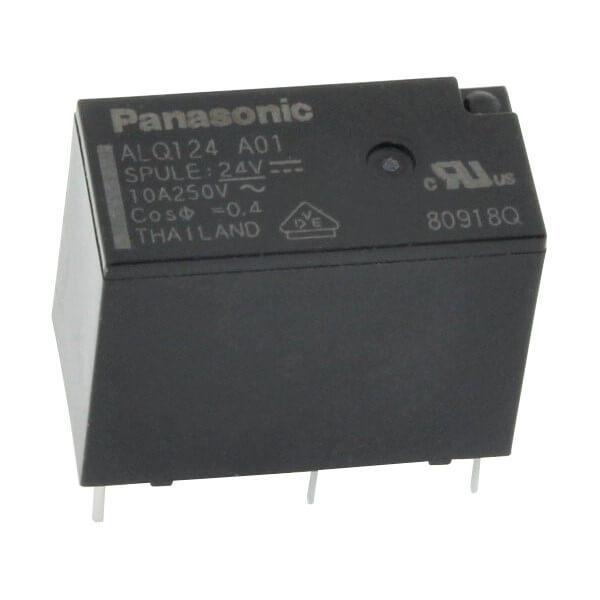 RELAY POWER 10A 24VDC 1FormC PANASONIC - ALQ124A01