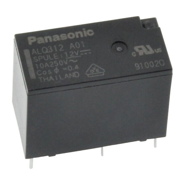 RELAY POWER 10A 12VDC 1FormA SMALL TYPE PANASONIC - ALQ312A01