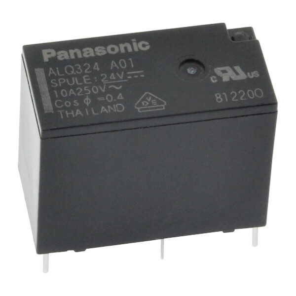 RELAY POWER 10A 24VDC 1FormA PANASONIC - ALQ324A01