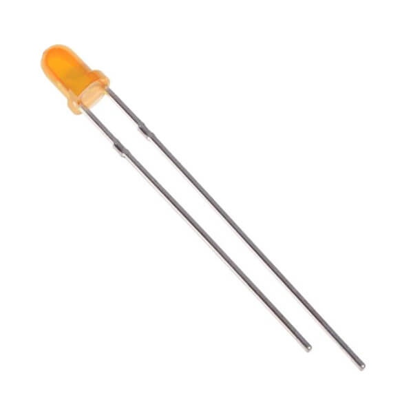 LED 3MM ORANGE 30mcd 35° Orange/DIFFUSED - 3O4HD-7