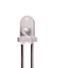 LED 3MM WHITE 12000mcd 30° WATER CLEAR - FYL-3014UWC1A