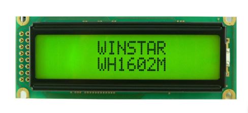 LCD CHARACTER 16X2 FSTN POSITIVE 5V - WH1602M-TFH-ET#