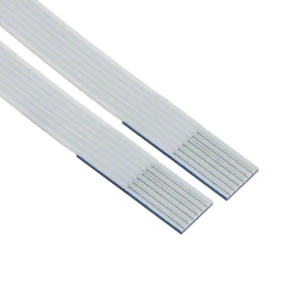 CABLE FLAT FLEXIBLE 20PIN 1.00mm 150mm WHITE - FFC-1020-2037004