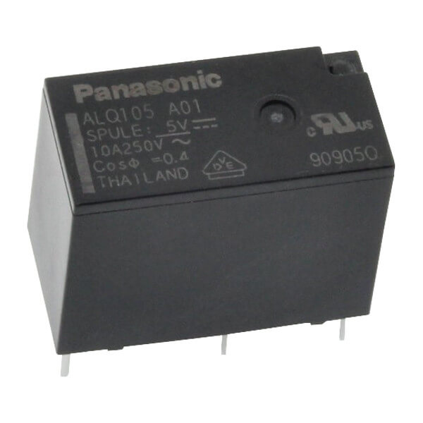 RELAY POWER 10A 5VDC 1FormC PANASONIC - ALQ105A01