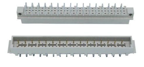 CONNECTOR 32PIN DIN CONN. 90°C MALE CONNFLY - DS1120-96M0R21