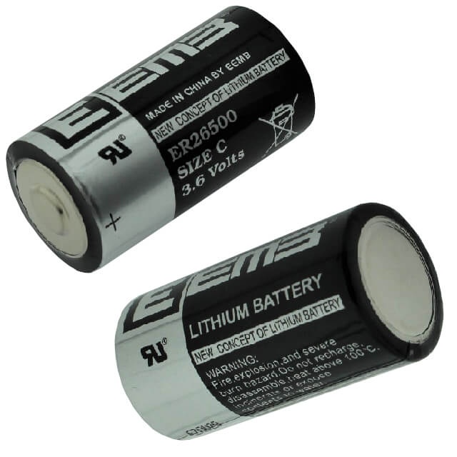 BATTERY LİTHIUM 3.6V 9000mA EEMB - ER26500