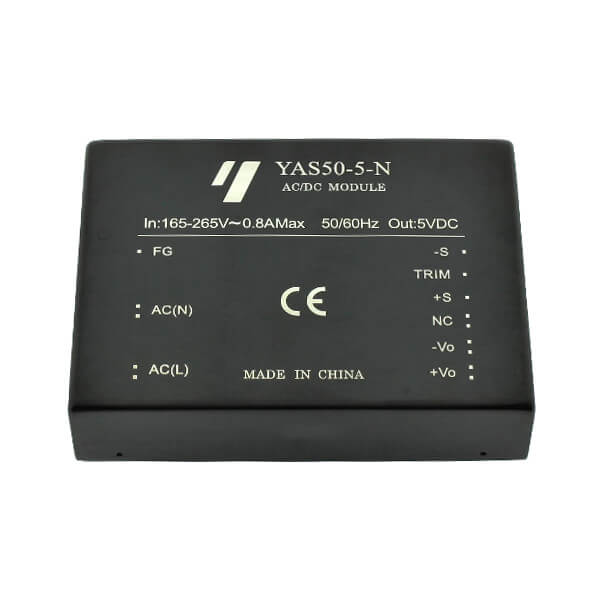 DC/DC CONV. 50W 5V YAS50–5–N - YAS50-5-N