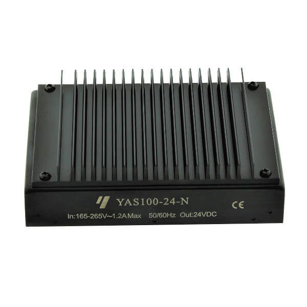 DC/DC CONV 100W 165-265VAC 24VDC 4A - YAS100-24-N