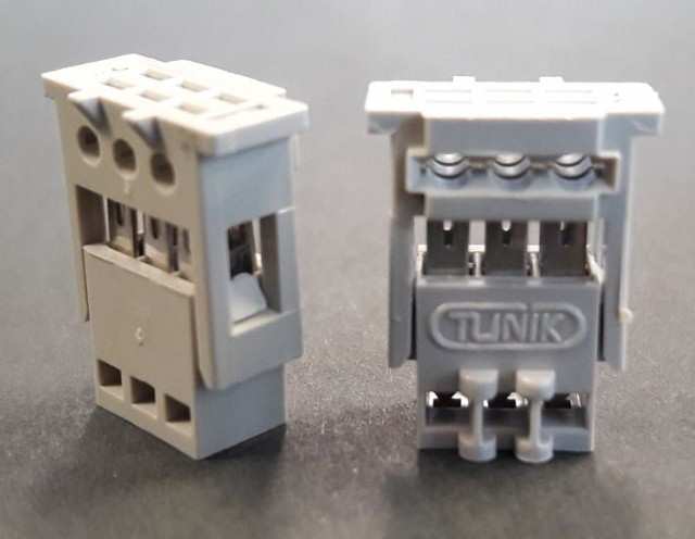 MINIMODUL CONNECTOR 3PIN 180C FEMALE TUNIK - TMK1503