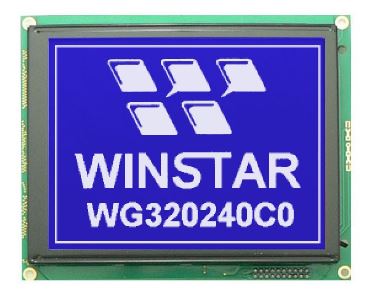 LCD GRAPHIC 320X240 STN NEGATIVE BLUE 5V - WG320240C0-TMI-TZ#