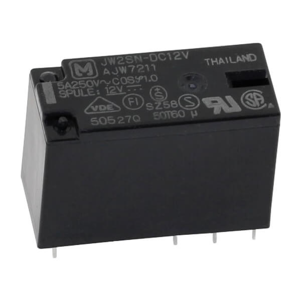 RELAY POWER 5A 12VDC 2P PANASONIC - JW2SN-DC12V