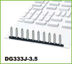 TERM.BLK.3.50MM 10P PIN LENGHT 18MM TYPE - DG333J-3.5-10P-13-13AH