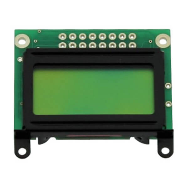 LCD CHARACTER 8X2 STN POSITIVE 3V - PCM0802A-RN-YBS-03