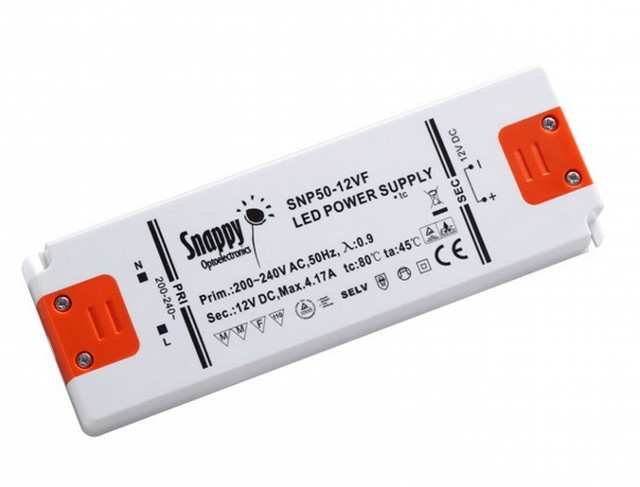 LED DRIVER 50W 24V CV NON-DIMM IP20 SNAPPY - SNP50-24VF