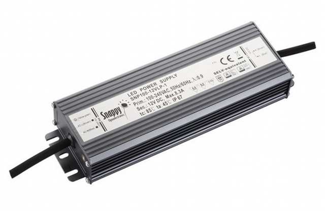 LED DRIVER 100W 24V CV NON-DIMM IP67 SNAPPY - SNP100-24VLP-1