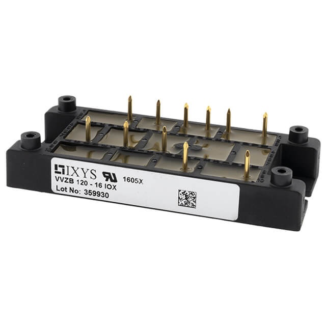 THYRISTOR MOD.3PH 180A 1600V V2-PACK CHASSIS - VVZB120-16IOX