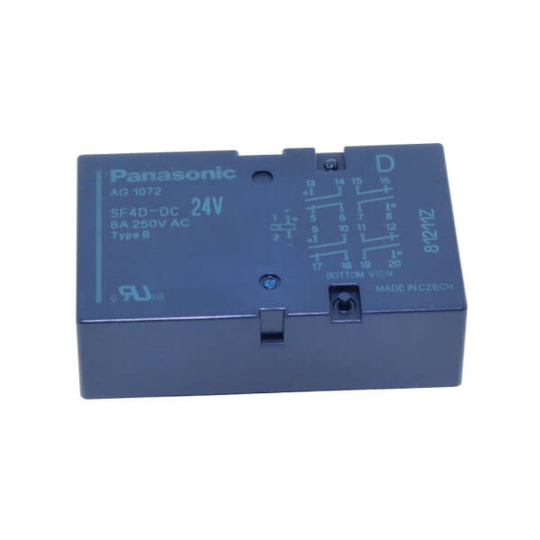 RELAY SAFETY 8PST 6A 24V PANASONIC - SF4D-DC24V