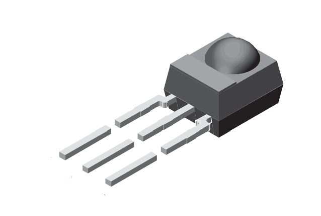 IC-4038 RCVR MOD SENSOR 38KHZ-E4 - TSSP4038