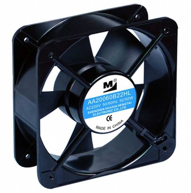 FAN 200x200x60MM 220V 0.38A 77W 2500RPM BB WIRE - AA20060B22HL