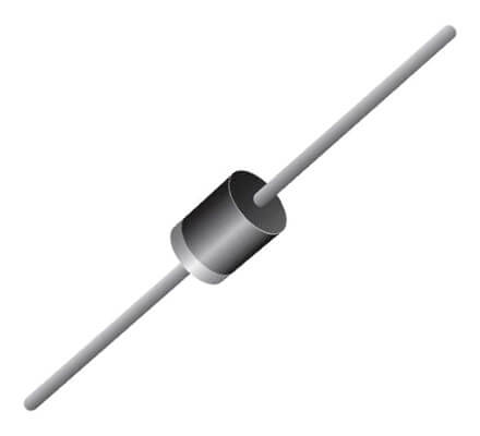 DIODE STAND. Single 6A 1000V THT P600 - P600M