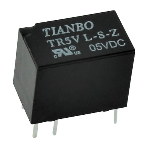 RELAY 1A 5VDC 1FormC TELECOM TYPE - TR5V-L-S-Z/05VDC