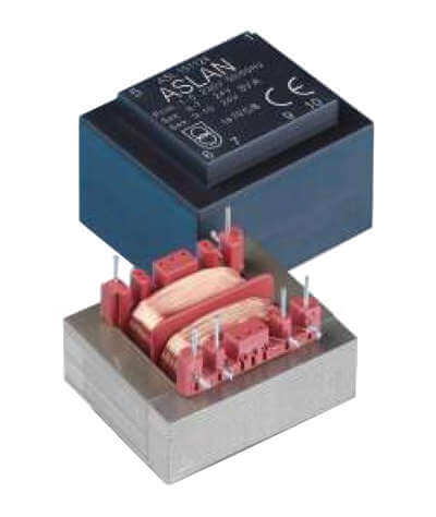 TRAFO DOKUMLU 8VA 2X18V EI42/20.5 - ASL151218