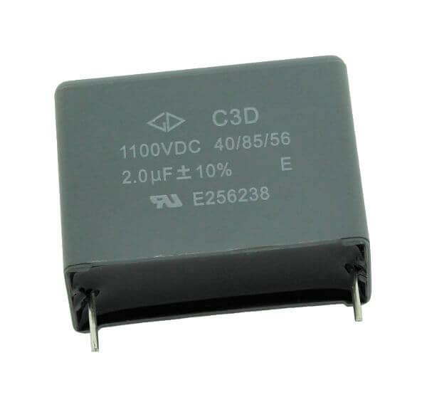 CAP.POL.2.0uF 100VDC 27.5MM 10% - C3D1M205KB00C00