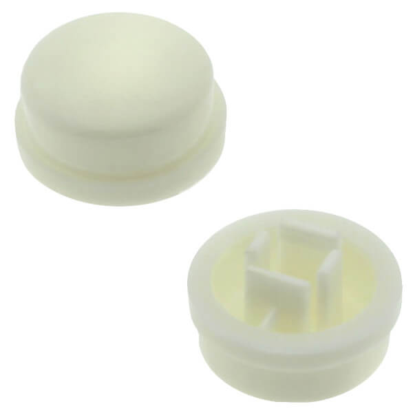 SWITCH COVER WHITE ROUND - DS1042-02-C-W