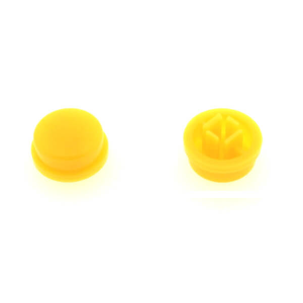 SWITCH COVER YELLOW ROUND - DS1042-02-C-Y