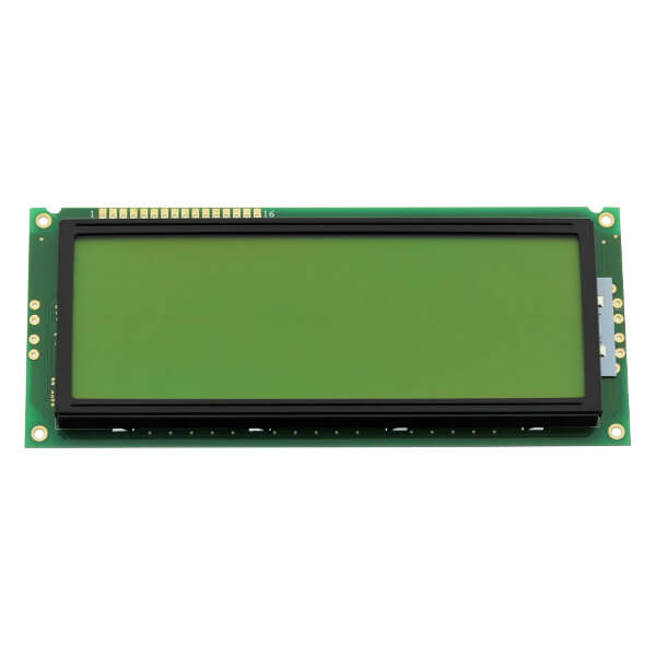 LCD CHARACTER 20X4 STN YELLOW GREEN 5V - PCM2004F-FL-YBW-01