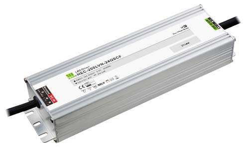 LED DRIVER 150W 24V CV NON-DIMM IP67 HEC - HEC-150LVN-24QSCF