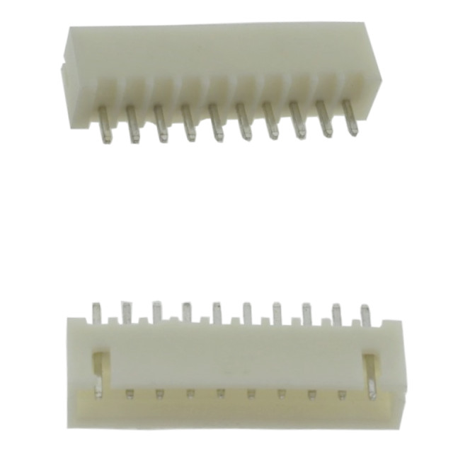 CON.T.B 2.50MM 10PIN(1X10) THT V/T WHITE - 2.50-10P-S-WHITE