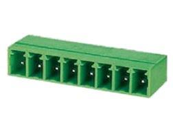 TERM.BLK.3.50MM 9P 90C MALE GREEN CLOSED - 15EDGRC-3.5-09P-14-00AH