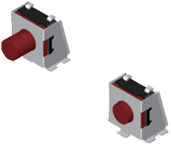 SWITCH TACT 6.00x6.00 3.30mm 180gF SMT R/A - TA-633N-V-T/R