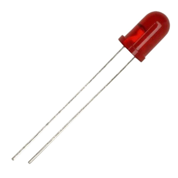 LED 5MM RED 80mcd 30° RED/DIFFUSED - FYL-5013SRD1C-TR13