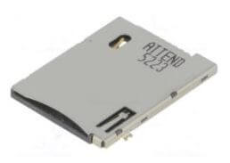 SIM HOLDER 8PIN (6+2) PUSH-PUSH TYPE 10U - 115A-ADA0-R02