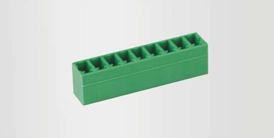 TERM.BLK.3.50MM 10P 180C MALE GREEN CLOSED - 15EGTVC-3.5-10P-14-00AH