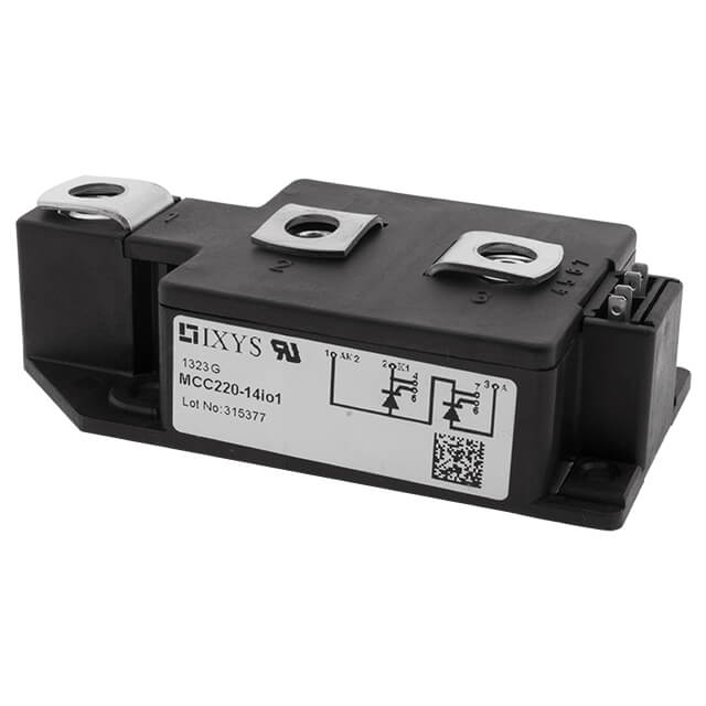 THYRISTOR MOD.DUAL 250A 1400V Y2-DCB CHASSIS - MCC220-14IO1