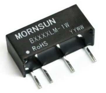 DC/DC CONV 1W 21.6-26.4VDC 24VDC 42mA - B2424LM-1W