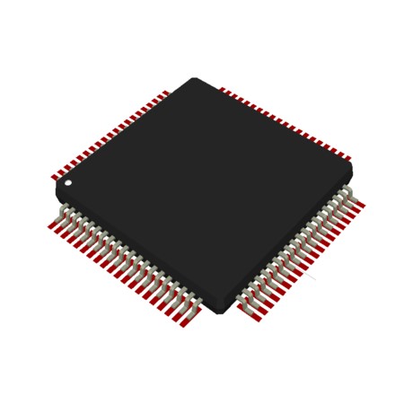 IC-5100 CONTROLLER ETHERNET 80LQFP - W5100