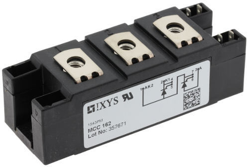 THYRISTOR MOD.DUAL 181A 1600V Y4-M6 CHASSIS - MCC162-16IO1