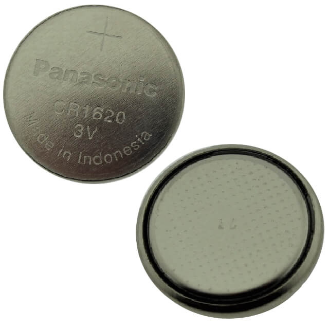 BATTERY 3V 75mA PINSIZ PANASONIC - CR-1620/BN