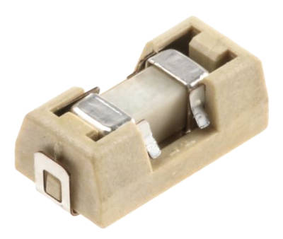 FUSE BOARD MOUNT 6.3A 125VDC 2-SMD - 015406.3DR