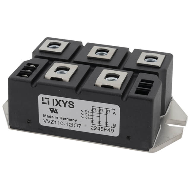 THYRISTOR MOD.3PH 110A 1200V PWS-E2 CHASSIS - VVZ110-12IO7