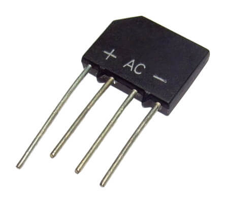 DIODE RECTIFIER BRIDGE 1000V SINGLE 4A 4-PIN KBP T - KBP210G_HF