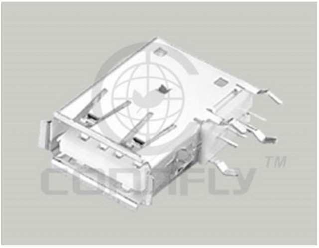 CONNECTOR USB A R/A TYPE 90C - DS1095-01-WNR0