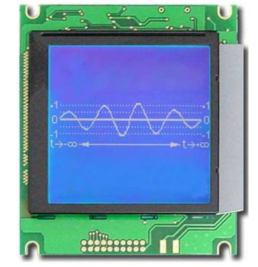 LCD GRAPHIC 160X160 STN NEGATIVE BLUE 5V - WG160160B-TMI-TZ#