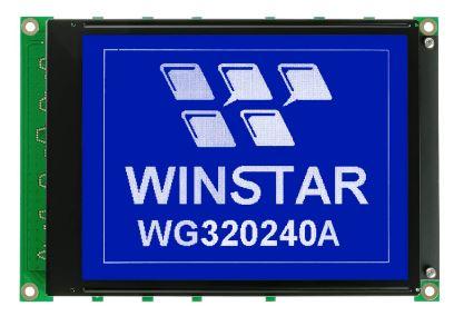 LCD GRAPHIC 320X240 STN NEGATIVE BLUE 5V